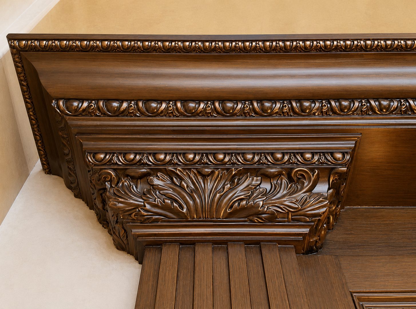 Painted and glazed cabinetry project, photo 3