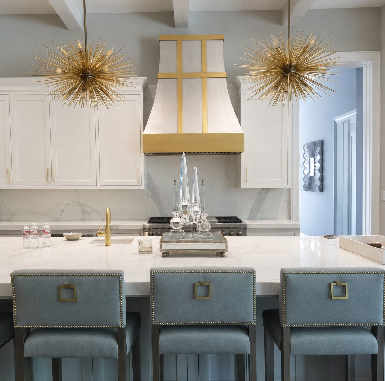 Painted and glazed cabinetry project, photo 5