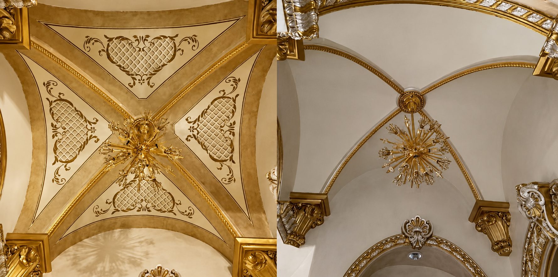 Hand-painted ceiling in a Houston area home, project photo 12