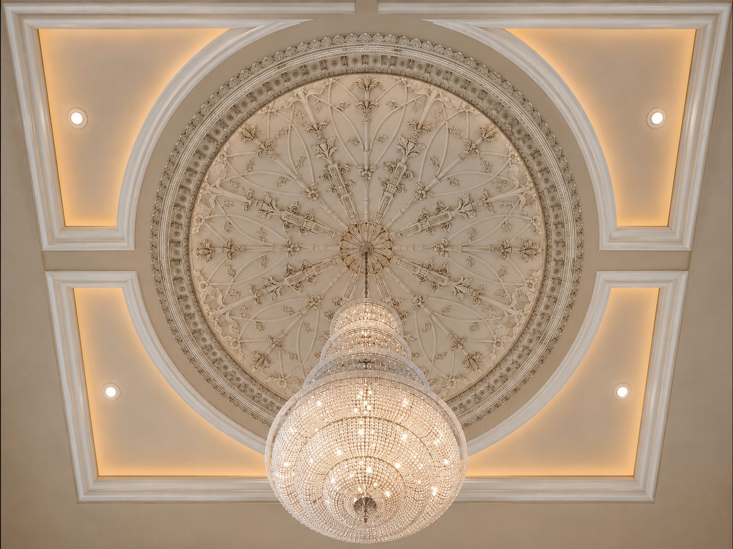 Hand-painted ceiling in a Houston area home, project photo 13