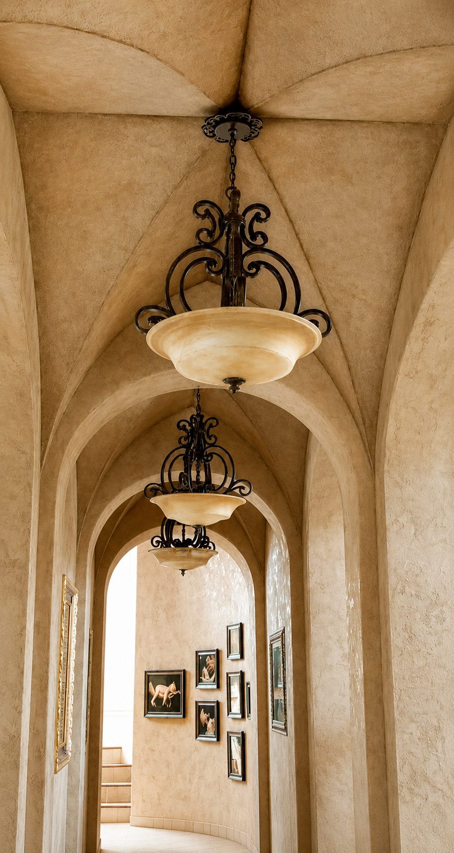 Hand-painted ceiling in a Houston area home, project photo 14