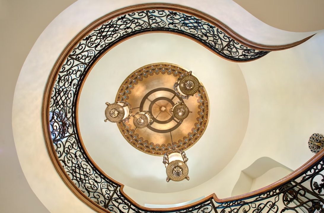 Hand-painted ceiling in a Houston area home, project photo 17