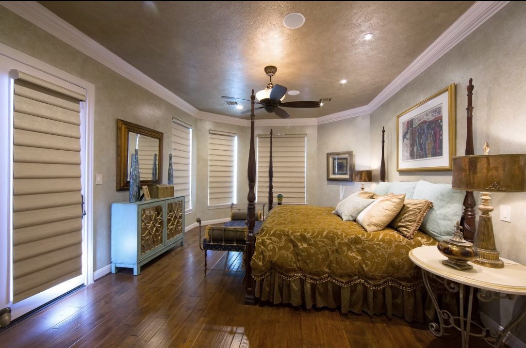 Hand-painted ceiling in a Houston area home, project photo 19