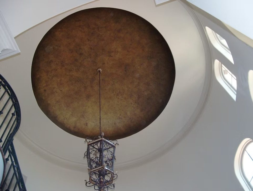 Hand-painted ceiling in a Houston area home, project photo 20