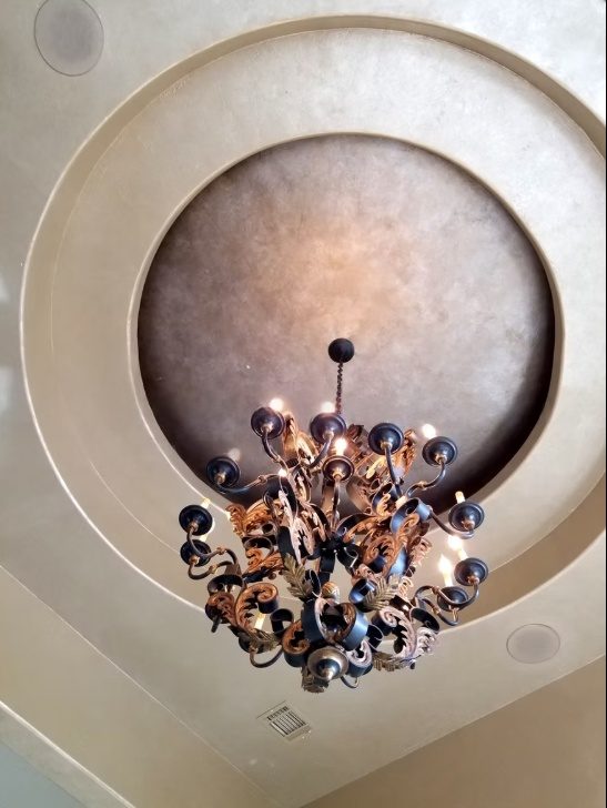 Hand-painted ceiling in a Houston area home, project photo 21