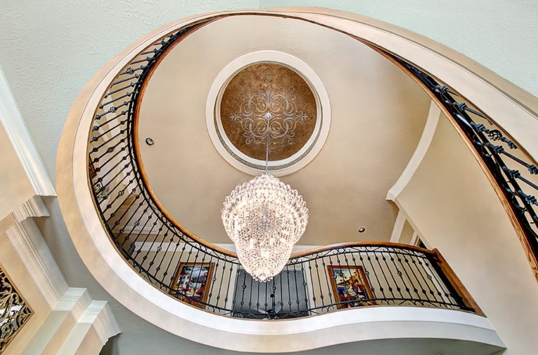 Hand-painted ceiling in a Houston area home, project photo 28