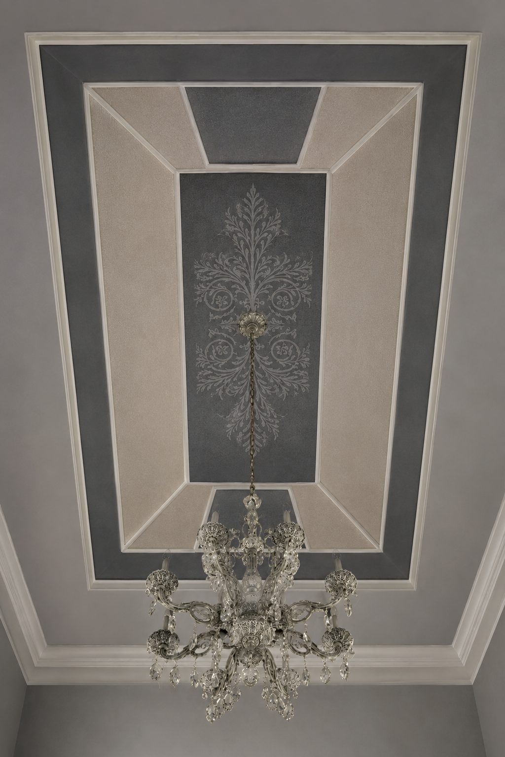 Hand-painted ceiling in a Houston area home, project photo 35