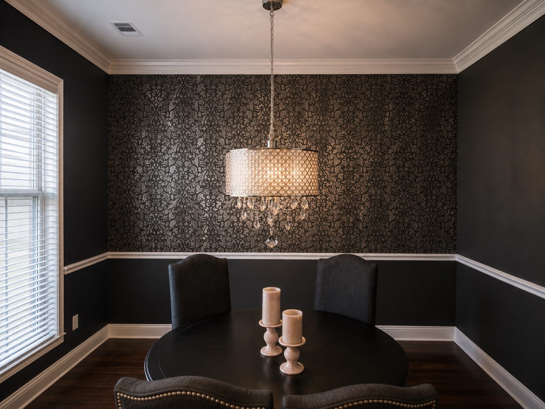 Hand-painted mural and decorative plaster room finish, project photo 83
