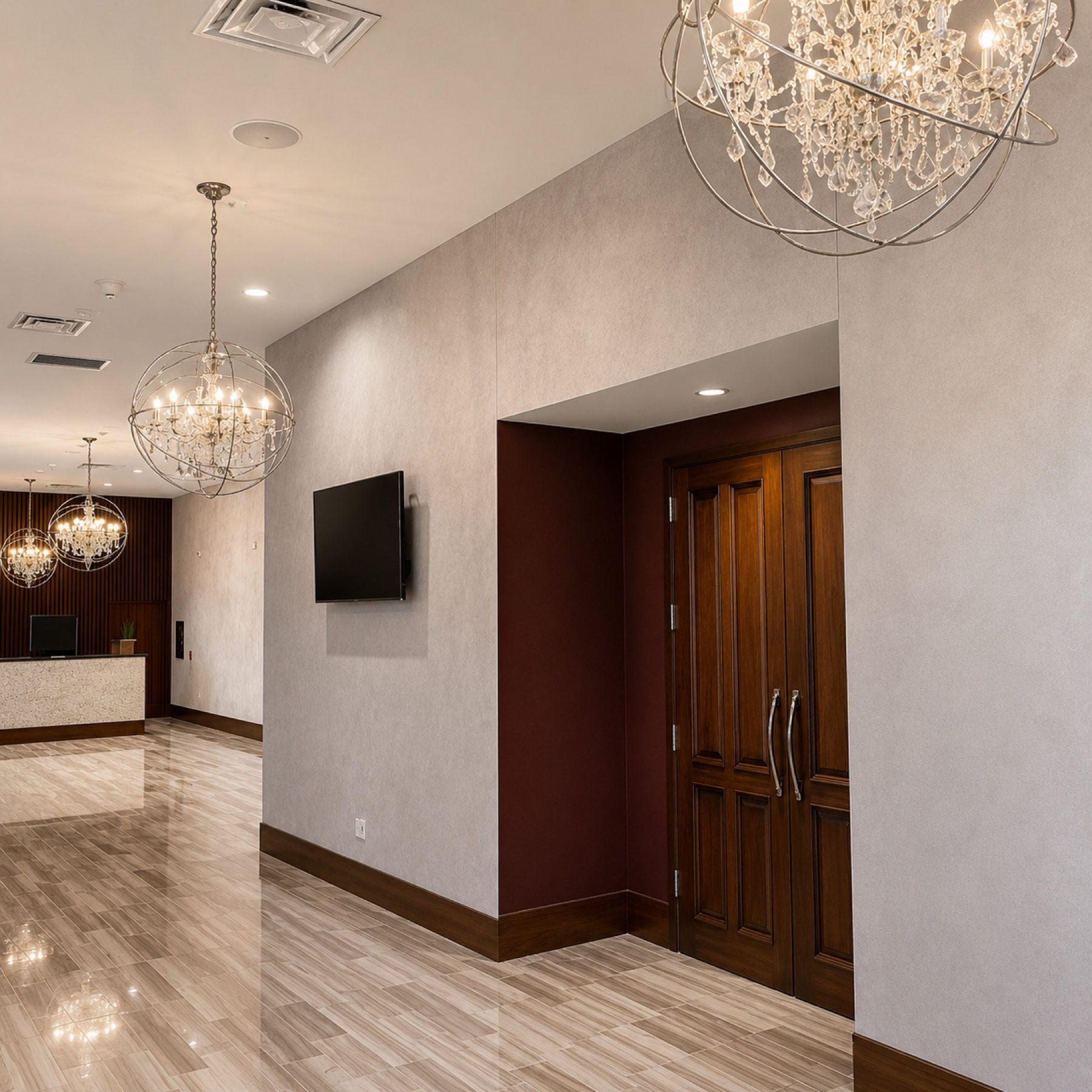 Venetian and Italian decorative plaster wall finished by hand, project photo 21