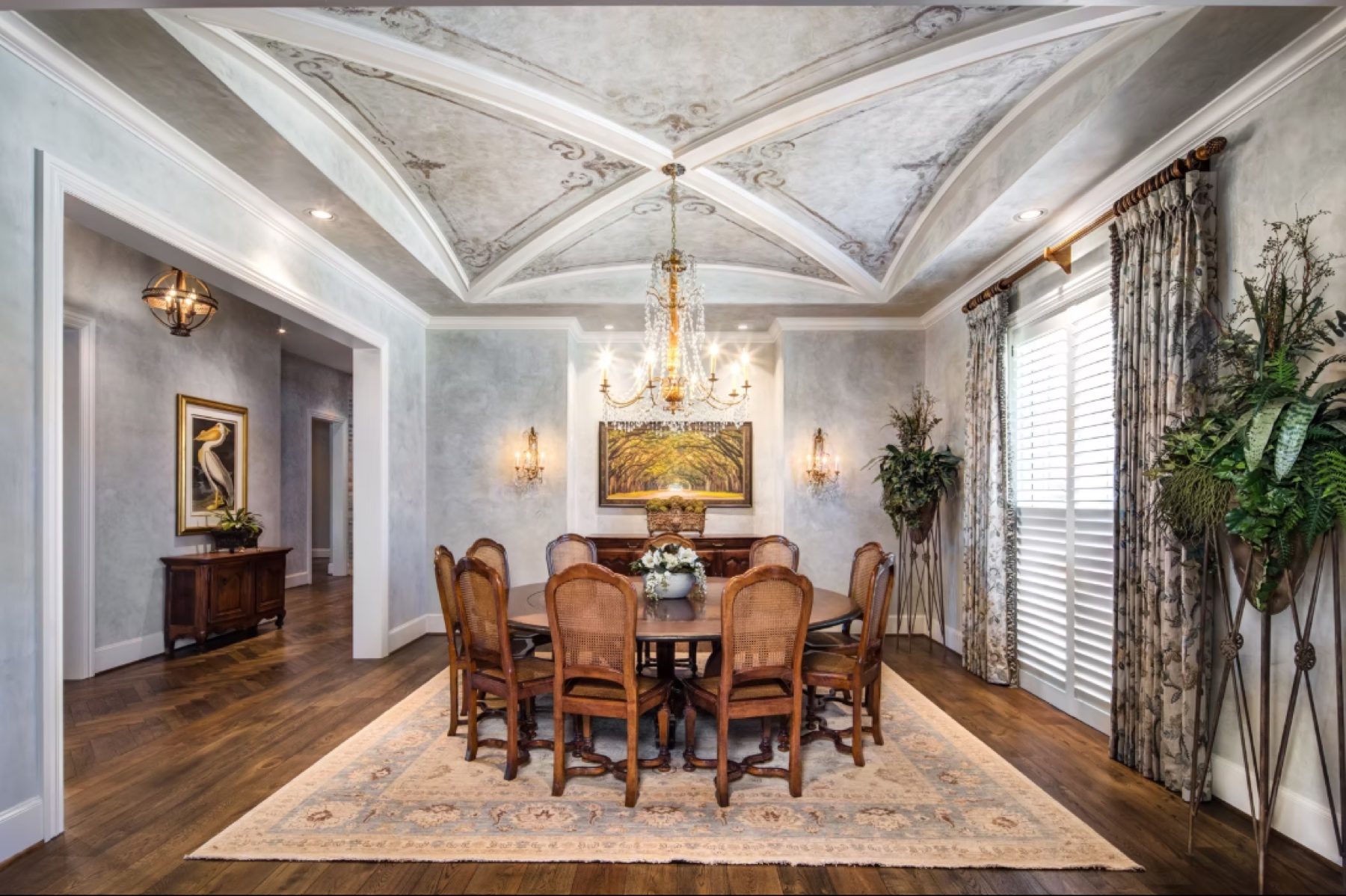 Venetian and Italian decorative plaster wall finished by hand, project photo 35