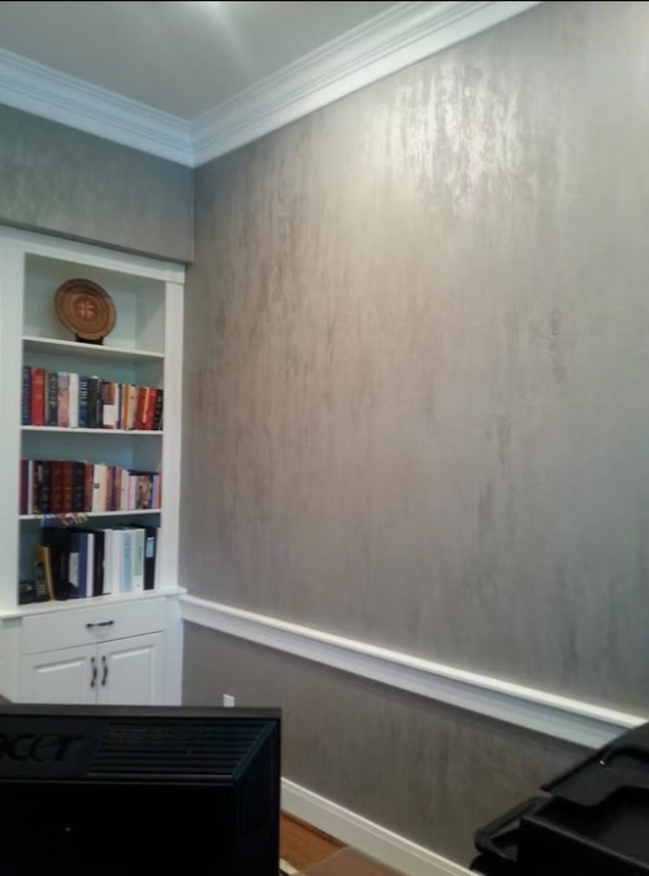 Venetian and Italian decorative plaster wall finished by hand, project photo 39