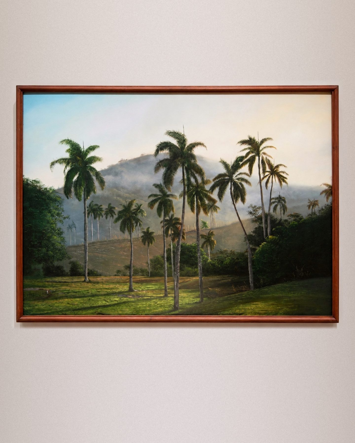 Framed original landscape painting, hand-painted specialty art by Decorative and Faux Finishes